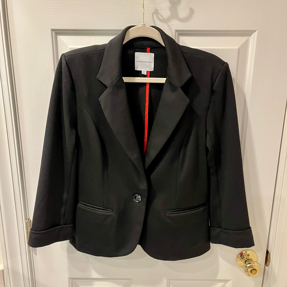 Catherine Malandrino Black Women's Blazer